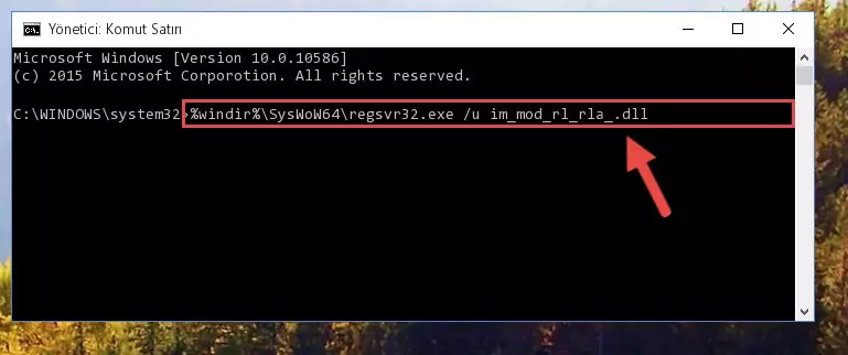 Im_mod_rl_rla_.dll dosyası için temiz kayıt yaratma (64 Bit için)
