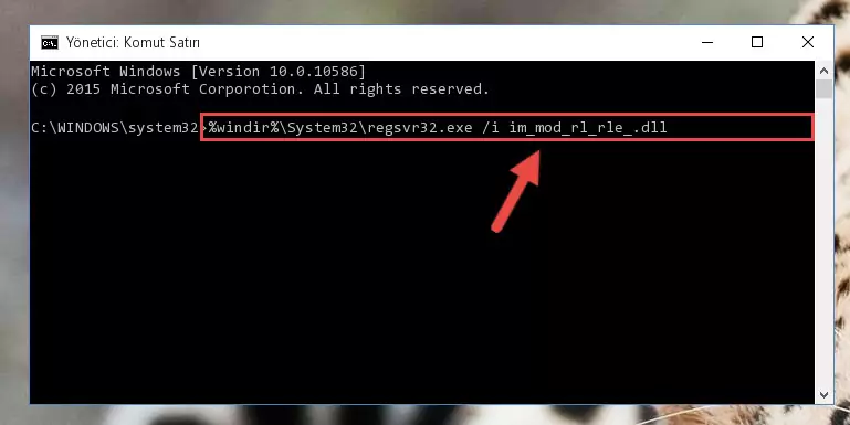 Im_mod_rl_rle_.dll dosyası için temiz kayıt yaratma (64 Bit için)