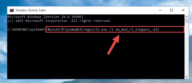 Im_mod_rl_stegano_.dll kütüphanesinin sorunlu kaydını Regedit'den kaldırma (64 Bit için)