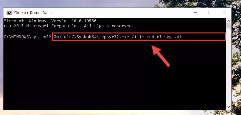 Im_mod_rl_svg_.dll kütüphanesinin hasarlı kaydını silme