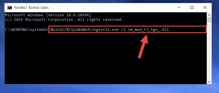 Im_mod_rl_tga_.dll dosyasının Windows Kayıt Defteri üzerindeki sorunlu kaydını temizleme