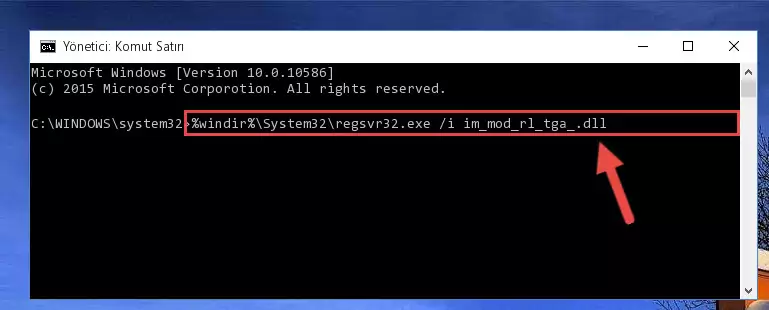 Im_mod_rl_tga_.dll dosyası için temiz kayıt oluşturma (64 Bit için)