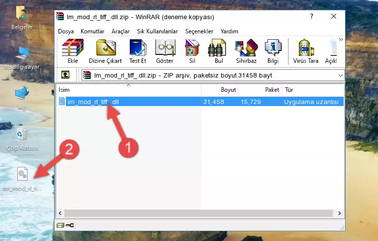 Im_mod_rl_tiff_.dll kütüphanesini uygulamanın ana klasörüne kopyalama