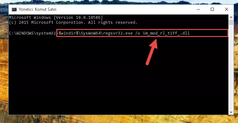 Im_mod_rl_tiff_.dll kütüphanesi için Regedit (Windows Kayıt Defteri) üzerinde temiz kayıt oluşturma