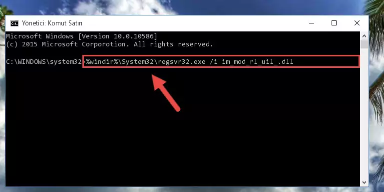 Im_mod_rl_uil_.dll kütüphanesi için temiz kayıt yaratma (64 Bit için)