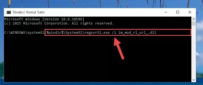Im_mod_rl_url_.dll kütüphanesi için temiz kayıt yaratma (64 Bit için)