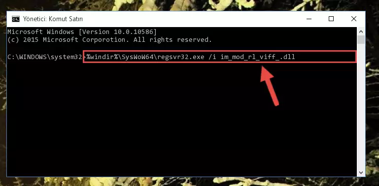 Im_mod_rl_viff_.dll dosyasının bozuk kaydını Windows Kayıt Defterinden kaldırma (64 Bit için)