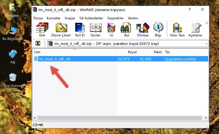 Im_mod_rl_viff_.dll dosyasını programın kurulum dizinine kopyalama