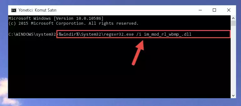 Im_mod_rl_wbmp_.dll kütüphanesinin Windows Kayıt Defterindeki sorunlu kaydını silme