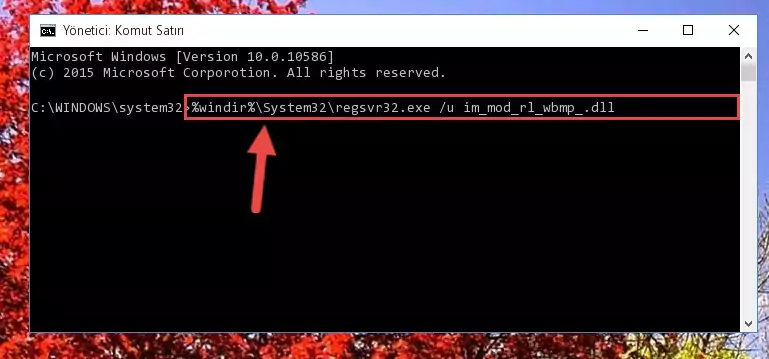 Im_mod_rl_wbmp_.dll kütüphanesi için yeni kayıt oluşturma