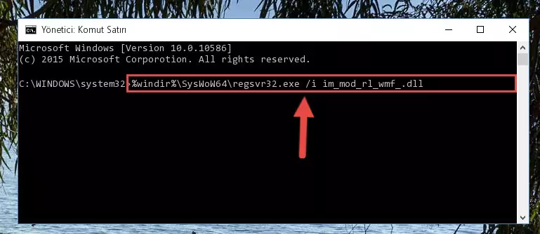 Im_mod_rl_wmf_.dll dosyasının sorunlu kaydını Regedit'den kaldırma (64 Bit için)