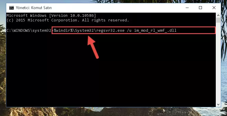 Im_mod_rl_wmf_.dll dosyası için Windows Kayıt Defterinde yeni kayıt oluşturma