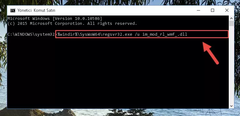 Im_mod_rl_wmf_.dll dosyası için temiz ve doğru kayıt yaratma (64 Bit için)