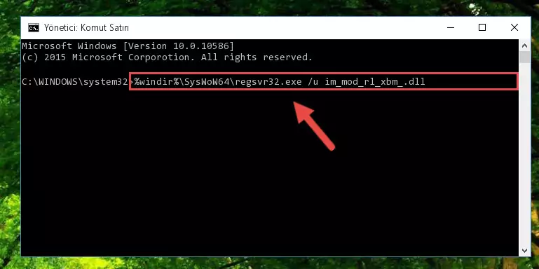 Im_mod_rl_xbm_.dll kütüphanesi için temiz kayıt yaratma (64 Bit için)