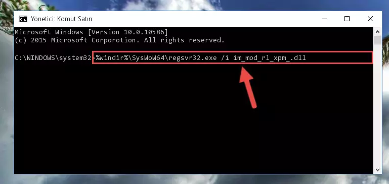 Im_mod_rl_xpm_.dll dosyasının Windows Kayıt Defteri üzerindeki sorunlu kaydını temizleme