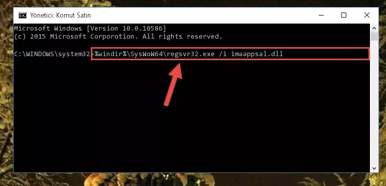 Imaappsal.dll kütüphanesinin Windows Kayıt Defterindeki sorunlu kaydını silme