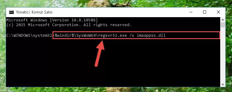 Imaappss.dll dosyası için temiz kayıt yaratma (64 Bit için)