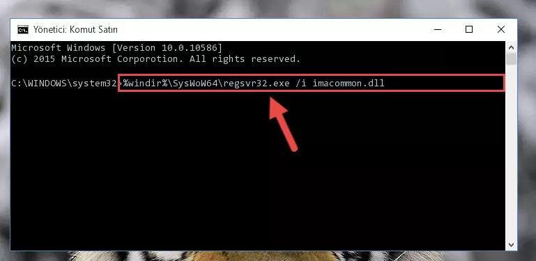 Imacommon.dll kütüphanesinin Windows Kayıt Defteri üzerindeki sorunlu kaydını temizleme