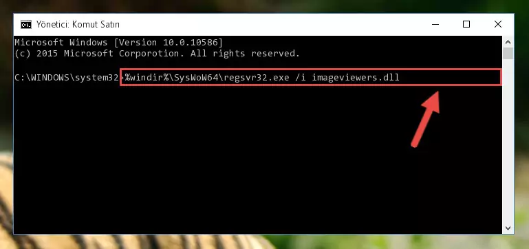 Imageviewers.dll kütüphanesinin kaydını sistemden kaldırma