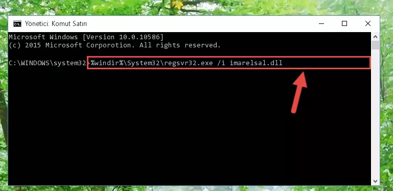 Imarelsal.dll kütüphanesinin Windows Kayıt Defterindeki sorunlu kaydını silme