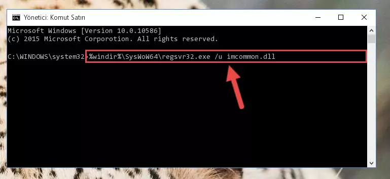 Imcommon.dll kütüphanesi için Regedit (Windows Kayıt Defteri) üzerinde temiz kayıt oluşturma