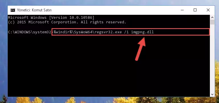 Imgpng.dll dosyasının Windows Kayıt Defterindeki sorunlu kaydını silme
