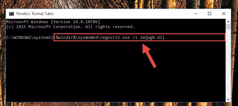 Imjpg8.dll dosyasının sorunlu kaydını Regedit'den kaldırma (64 Bit için)