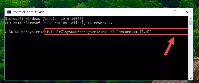 Impcomm4xmail.dll dosyasının Windows Kayıt Defterindeki sorunlu kaydını silme