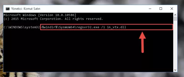 In_vtx.dll kütüphanesinin Windows Kayıt Defterindeki sorunlu kaydını silme