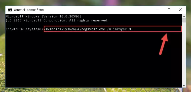 Inksync.dll kütüphanesi için temiz kayıt yaratma (64 Bit için)