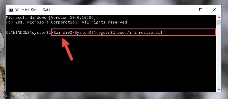 Inresita.dll kütüphanesinin Windows Kayıt Defteri üzerindeki sorunlu kaydını temizleme
