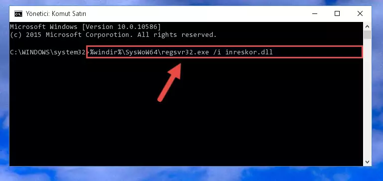 Inreskor.dll kütüphanesinin Windows Kayıt Defteri üzerindeki sorunlu kaydını temizleme