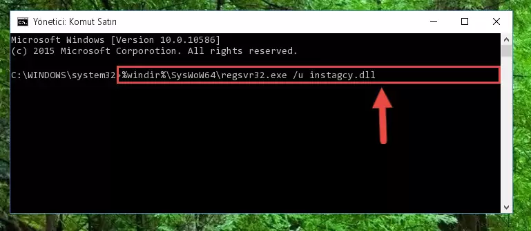 Instagcy.dll kütüphanesi için temiz kayıt oluşturma (64 Bit için)