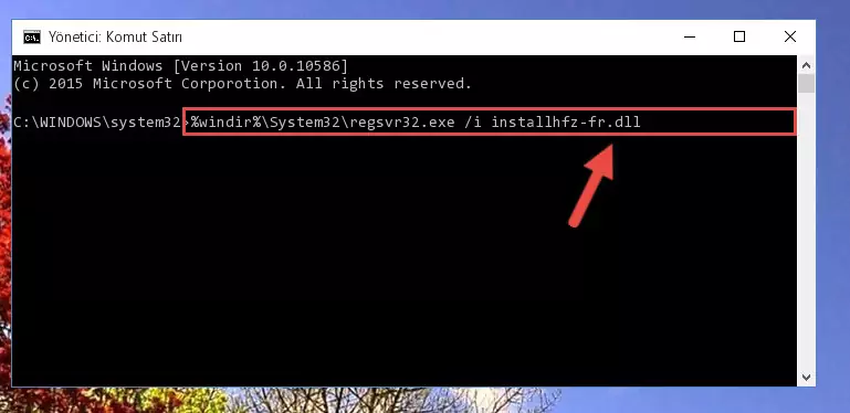 Installhfz-fr.dll kütüphanesinin Windows Kayıt Defteri üzerindeki sorunlu kaydını temizleme