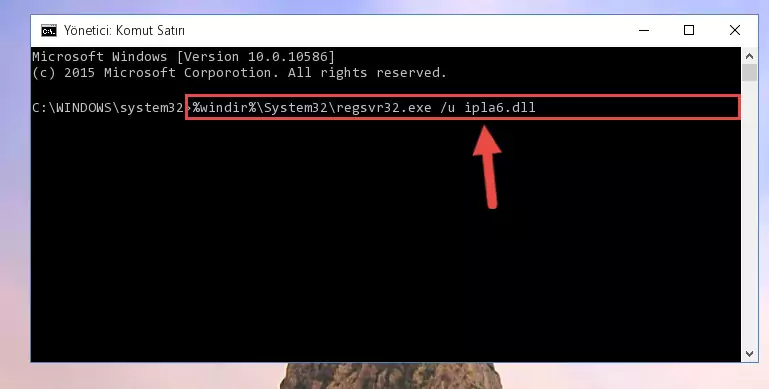 Ipla6.dll dosyası için Windows Kayıt Defterinde yeni kayıt oluşturma