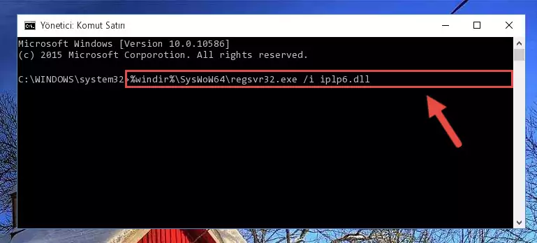 Iplp6.dll kütüphanesinin Windows Kayıt Defterindeki sorunlu kaydını silme