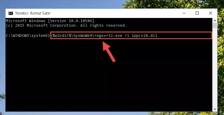 Ippcv20.dll dosyasının Windows Kayıt Defterindeki sorunlu kaydını silme