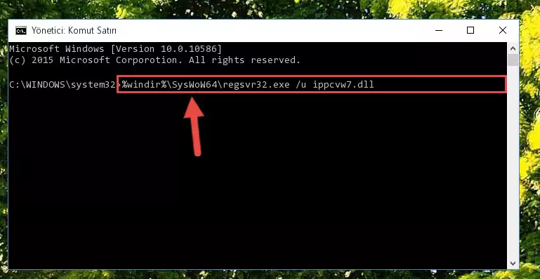 Ippcvw7.dll dosyası için Regedit (Windows Kayıt Defteri) üzerinde temiz kayıt oluşturma