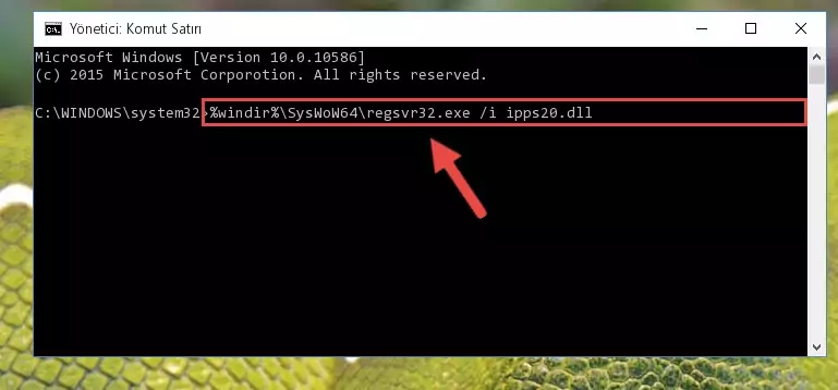 Ipps20.dll dosyasının bozuk kaydını Windows Kayıt Defterinden kaldırma (64 Bit için)