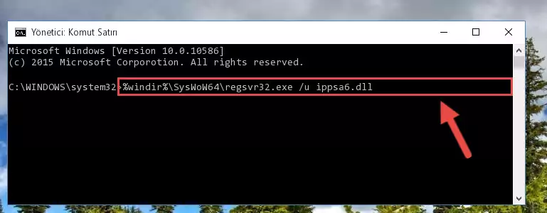 Ippsa6.dll dosyası için Windows Kayıt Defterinde yeni kayıt oluşturma