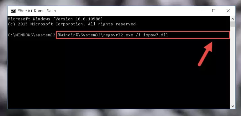 Ippsw7.dll kütüphanesinin Windows Kayıt Defteri üzerindeki sorunlu kaydını temizleme