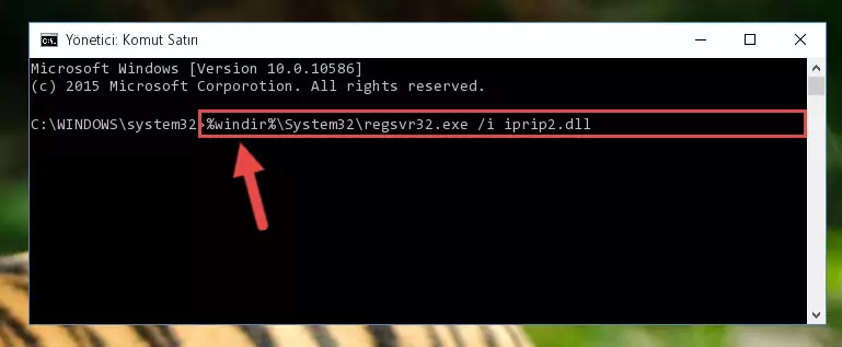 Iprip2.dll dosyasının Windows Kayıt Defterindeki sorunlu kaydını silme