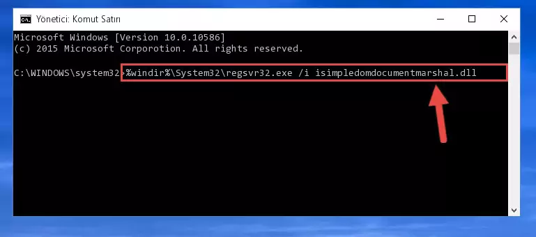 Isimpledomdocumentmarshal.dll kütüphanesinin Windows Kayıt Defteri üzerindeki sorunlu kaydını temizleme