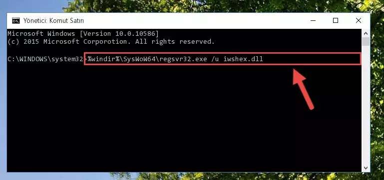 Iwshex.dll kütüphanesi için Regedit (Windows Kayıt Defteri) üzerinde temiz kayıt oluşturma