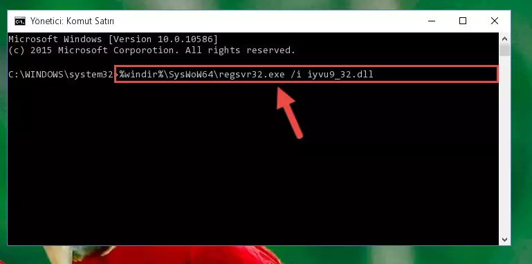 Iyvu9_32.dll kütüphanesinin Windows Kayıt Defteri üzerindeki sorunlu kaydını temizleme