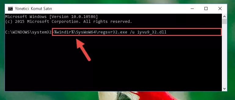 Iyvu9_32.dll kütüphanesi için Regedit (Windows Kayıt Defteri) üzerinde temiz kayıt oluşturma