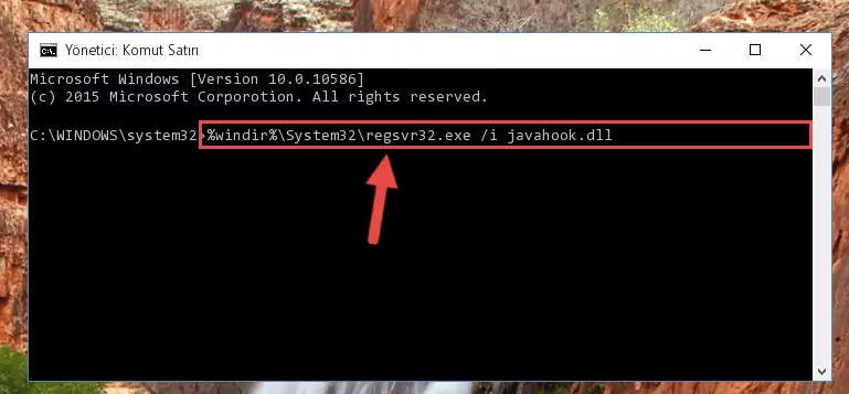 Javahook.dll dosyasının Windows Kayıt Defteri üzerindeki sorunlu kaydını temizleme