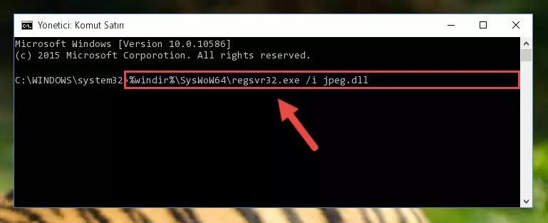 Jpeg.dll kütüphanesinin bozuk kaydını Windows Kayıt Defterinden kaldırma (64 Bit için)