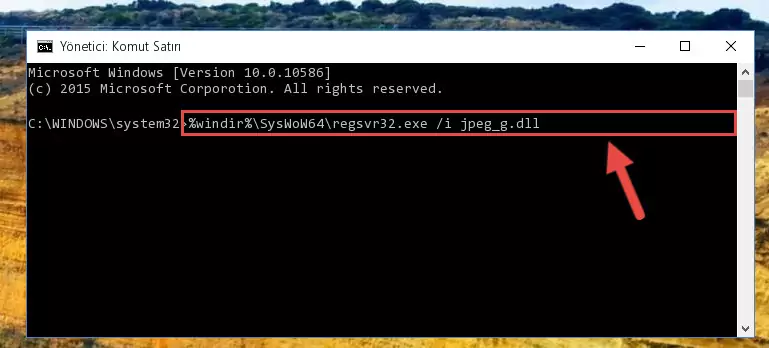 Jpeg_g.dll dosyasının bozuk kaydını Kayıt Defterinden kaldırma (64 Bit için)