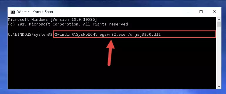 Jsj3250.dll dosyası için Windows Kayıt Defterinde yeni kayıt oluşturma